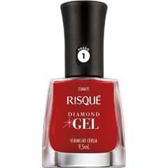 Esmalte Risqué Gel Cremoso Vermelho Cereja (solto)