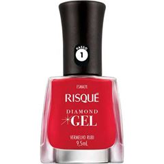 Esmalte Risqué Gel Cremoso Vermelho Rubi (solto)
