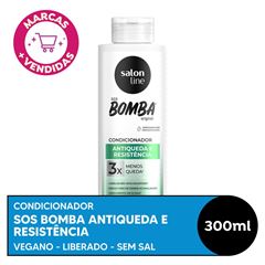 CONDICIONADOR SOS BOMBA ANTIQUEDA SALON LINE 300ML