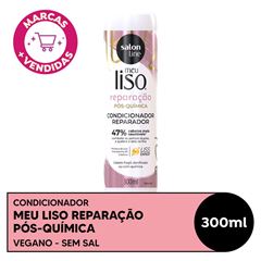 CONDICIONADOR MEU LISO REPARACAO POS-QUIMICA SALON LINE 300ML