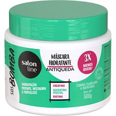 MASCARA DE HIDRATACAO SOS BOMBA ANTIQUEDA SALON LINE 500G