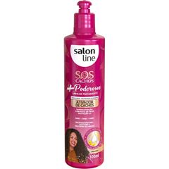 ATIVADOR DE CACHOS SOS CACHOS 10 EM 1 MULTIBENEFICIOS SALON LINE 300ML