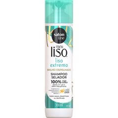 SHAMPOO MEU LISO EXTREMO BRILHO ESPELHADO SALON LINE 300ML