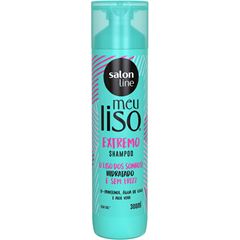 SHAMPOO MEU LISO EXTREMO BRILHO ESPELHADO SALON LINE 300ML