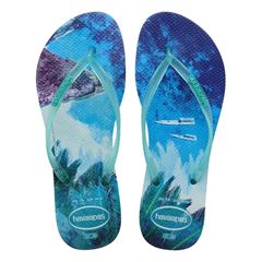 Sandália Havaianas Slim Paisagem Azul Céu 33/34