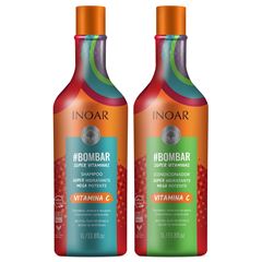 Shampoo + Condicionador Inoar Bombar Kit Litro