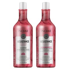 Kit Infantil Inoar Argan com Queratina: Shampoo 500ml + Condicionador 250ml