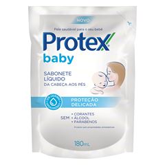 SABONETE LIQUIDO PROTEX BABY PROTECAO DELICADA REFIL 180