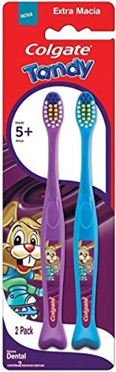Escova Dental Infantil Colgate Tandy com 2 Unidades