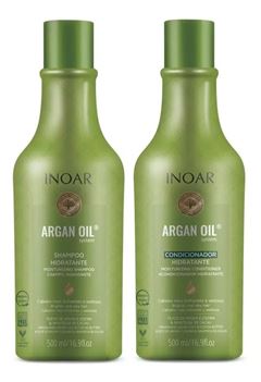 Kit Shampoo + Condicionador Inoar Argan Hidratante 500ml
