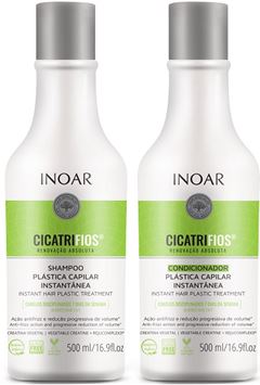 Kit Shampoo + Condicionador Inoar Cicatrifios 500ml