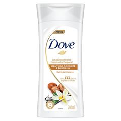 Loção Hidratante Dove Karité e Baunilha 200ml