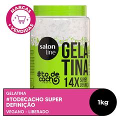 GELATINA TODECACHO SUPER DEFINICAO SALON LINE 1 KG