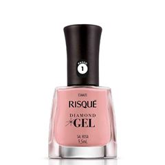 Esmalte Risqué Gel Cremoso Sal Rosa - Solto