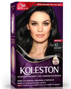 Tintura Koleston Kit Ivete 10 Preto Infinito