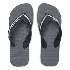 SANDALIA HAVAIANAS HYBRID FREE NOVO GRAFITE/CINZA AÇO 35/36