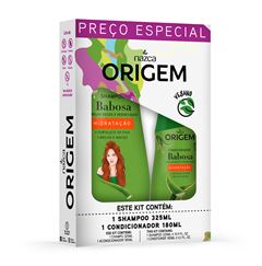 Shampoo + Condicionador Origem Nutrição Saudável Babosa