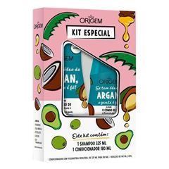 Shampoo + Condicionador Origem ”se tem óleo de argan, a gente é fã”