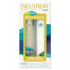 Shampoo + Condicionador Neutrox Aqua 300ml + 200ml