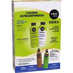 KIT SHAMPOO E CONDICIONADOR HIDRA ABACATE SALON LINE 300ML