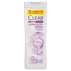 Shampoo Clear Hidratação Intensa Leve Mais Pague Menos 400ml