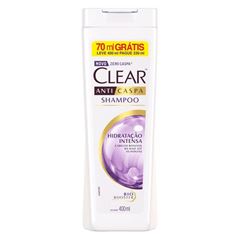 Shampoo Clear Hidratação Intensa Leve Mais Pague Menos 400ml