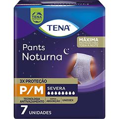 Roupa Íntima Descartável Tena Pants Noturna P/M