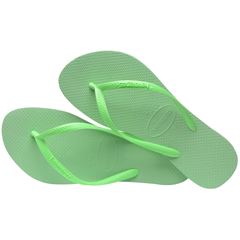 SANDALIA HAVAIANAS SLIM LISA VERDE JARDIM 39/40