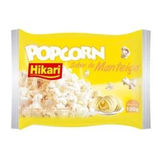 Pipoca para Micro Ondas Hikari Sabor Manteiga