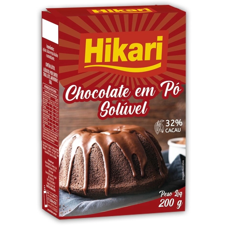 Chocolate em Pó Hikari