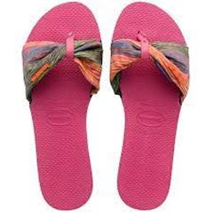 Sandália Havaianas You St  Tropez Pink Elétrico 33/34