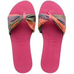 Sandália Havaianas You Saint Tropez Pink Elétrico 37/38