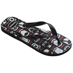 Sandália Havaianas Top Marvel Logo Preto 43/44