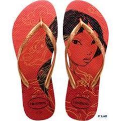 Sandália Havaianas Slim Princess Vermelho Apache 39/40