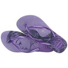 Sandália Havaianas Slim Princesa Roxo Paisley 39/40