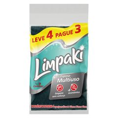 Esponja Limpaki Multiuso Leve 4 Pague 3