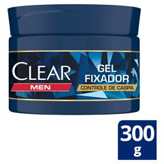 Gel Fixador Clear Men Controle Caspa