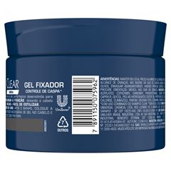 Gel Fixador Clear Men Controle Caspa