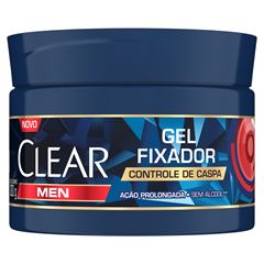 Gel Fixador Clear Men Controle Caspa