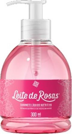 Sabonete Líquido Leite de Rosas Tradicional 300ML