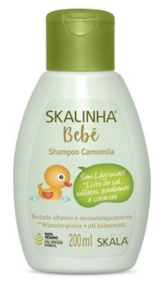 Shampoo Infantil Skalinha Bebê Camomila