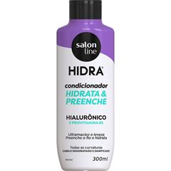 KIT SHAMPOO E CONDICIONADOR HIDRA HIALURONICO SALON LINE 300ML