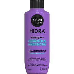 KIT SHAMPOO E CONDICIONADOR HIDRA HIALURONICO SALON LINE 300ML