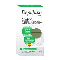 CERA DEPILFLAX QUENTE HORTELA 250G