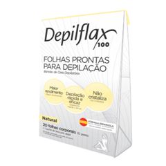 FOLHA PRONTA DEPILFLAX CORPORAL NATURAL