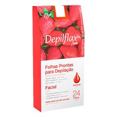 FOLHA PRONTA DEPILFLAX FACIAL MORANGO