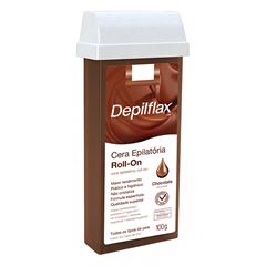 Cera Depilflax Quente Chocolate Refil
