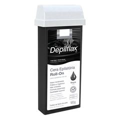 Cera Depilflax Quente Negra Refil