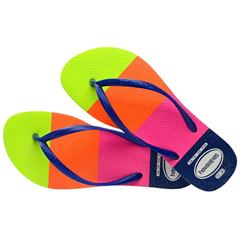 Sandália Havaianas Slim Neon Glow Branco 33/34