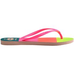 Sandália Havaianas Slim Neon Glow Rosa Ballet 33/34